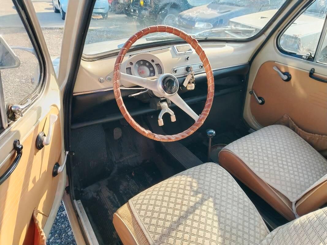 Fiat 600 D vendita in coppia Anno 1964 1968