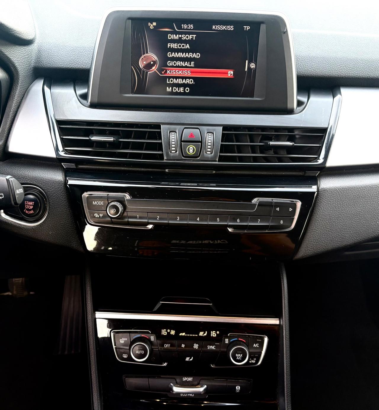 Bmw 218d 150cv Tourer Luxury 1prop Euro 6