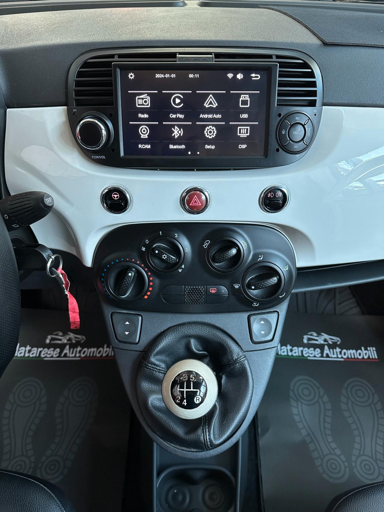 Fiat 500 1.2 69cv CarPlay NEOPATENTATO Finanziabi Garanzia