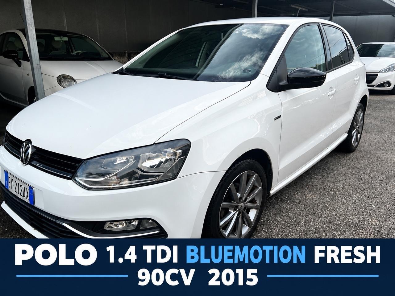Polo 1.4 TDI 5p. Fresh BlueMotion 90Cv 2015