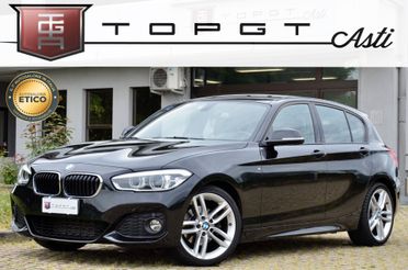 BMW 120d MSPORT 5p 190cv AUTO, UFF ITALIANA, EURO 6B, FARI FULL LED, ALCANTARA, 18", PERMUTE