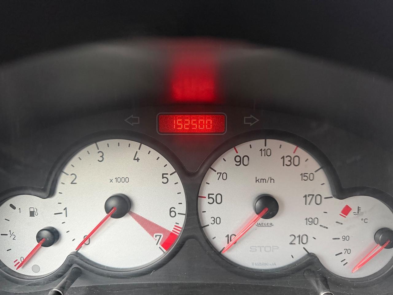 Peugeot 206 1.4 benzina 5 porte km 152 mila ok neopatentati