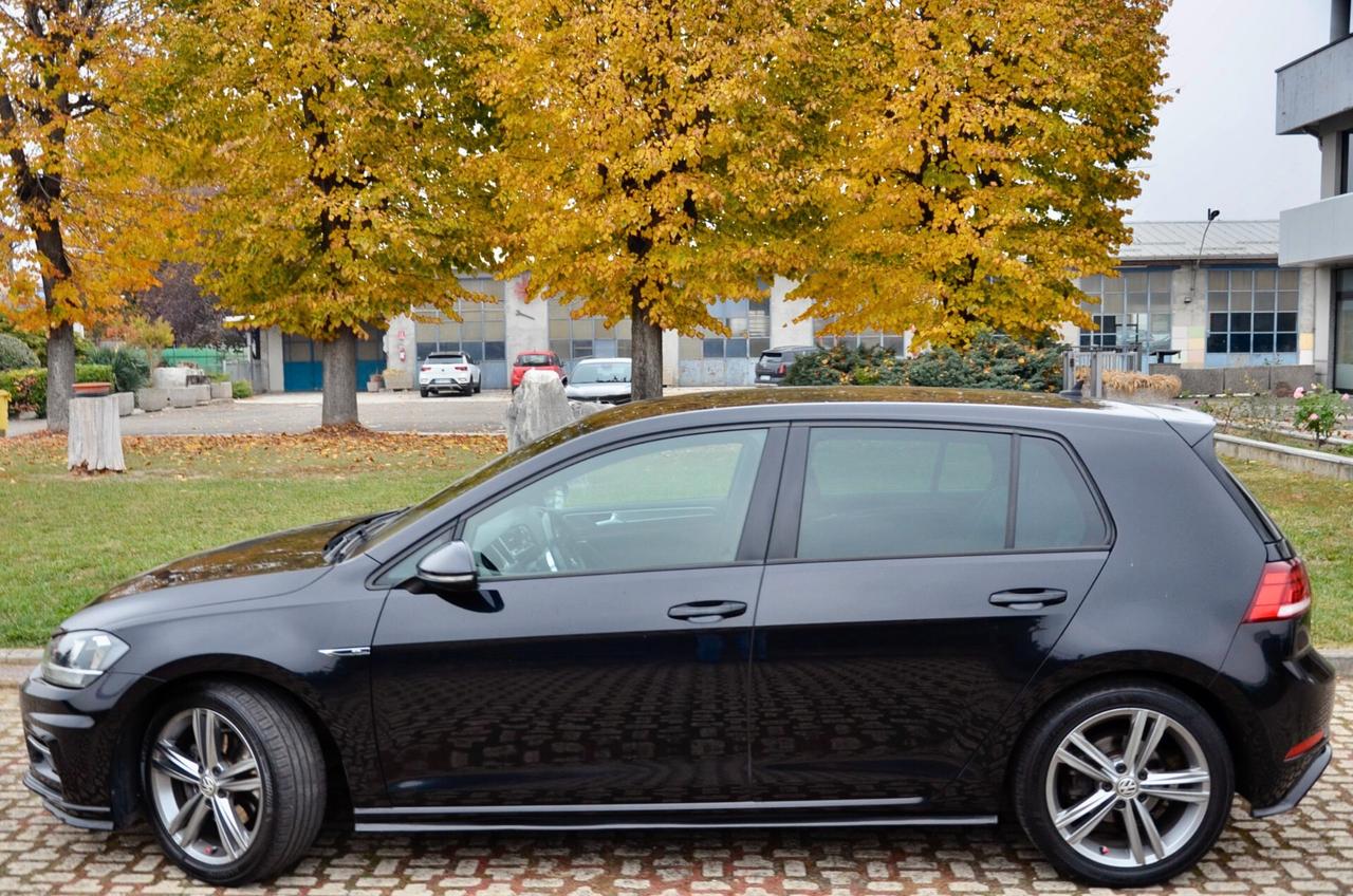 VOLKSWAGEN GOLF 5p 1.5 TSI R-LINE 150cv, UFF ITALIANA, EURO 6D, APPLE ANDROID, PERMUTE