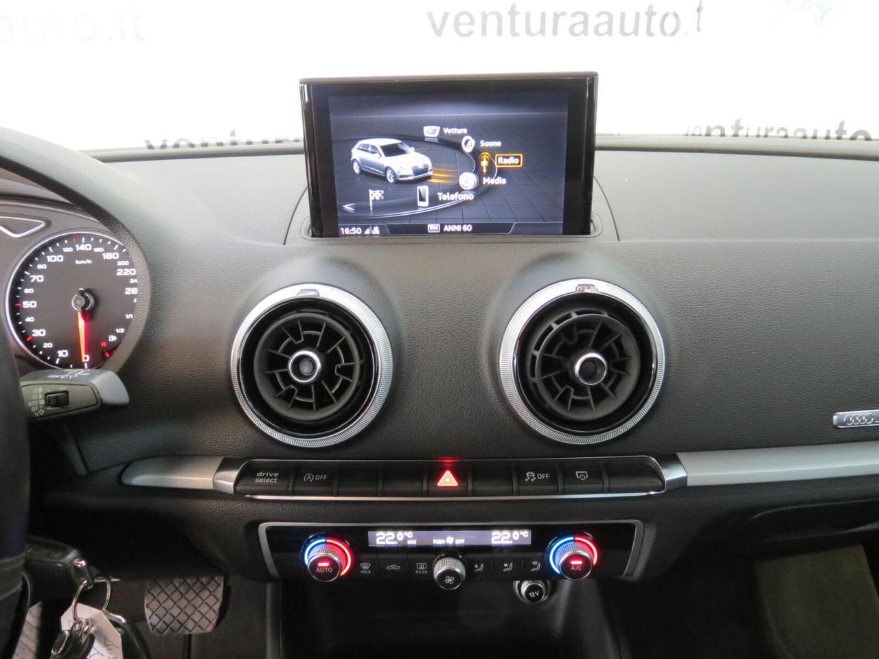 Audi A3 SPB 35 TFSI 150 CV S-Tronic Admired