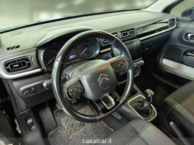 Citroën C3 C3 PureTech 83 S&S Shine FINO A 3 ANNI DI GARANZIA KM ILLIMITATI PARI ALLA NUOVA