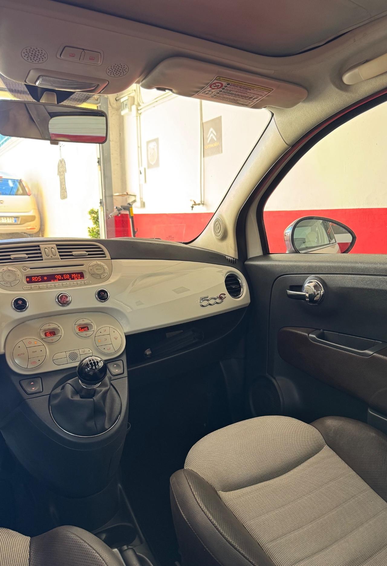 Fiat 500 C 1.2 Lounge 70 CV CABRIO