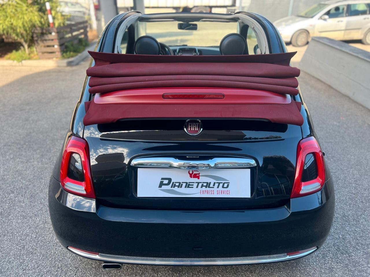 Fiat 500C CABRIO 1.2 Lounge 69cv CLIMA/TEL. PERFETTA!!