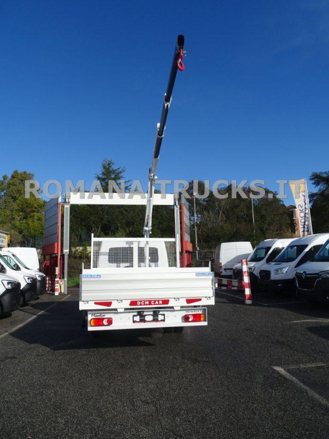 RENAULT Master DOPPIACABINA CASSONE FISSO E GRU ORDINABILE