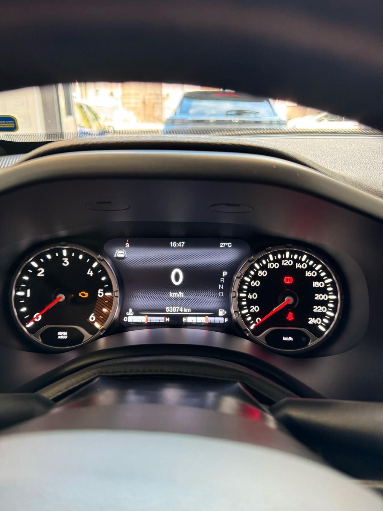 Jeep Renegade TELECAME POST-SENSORI SORPASSO