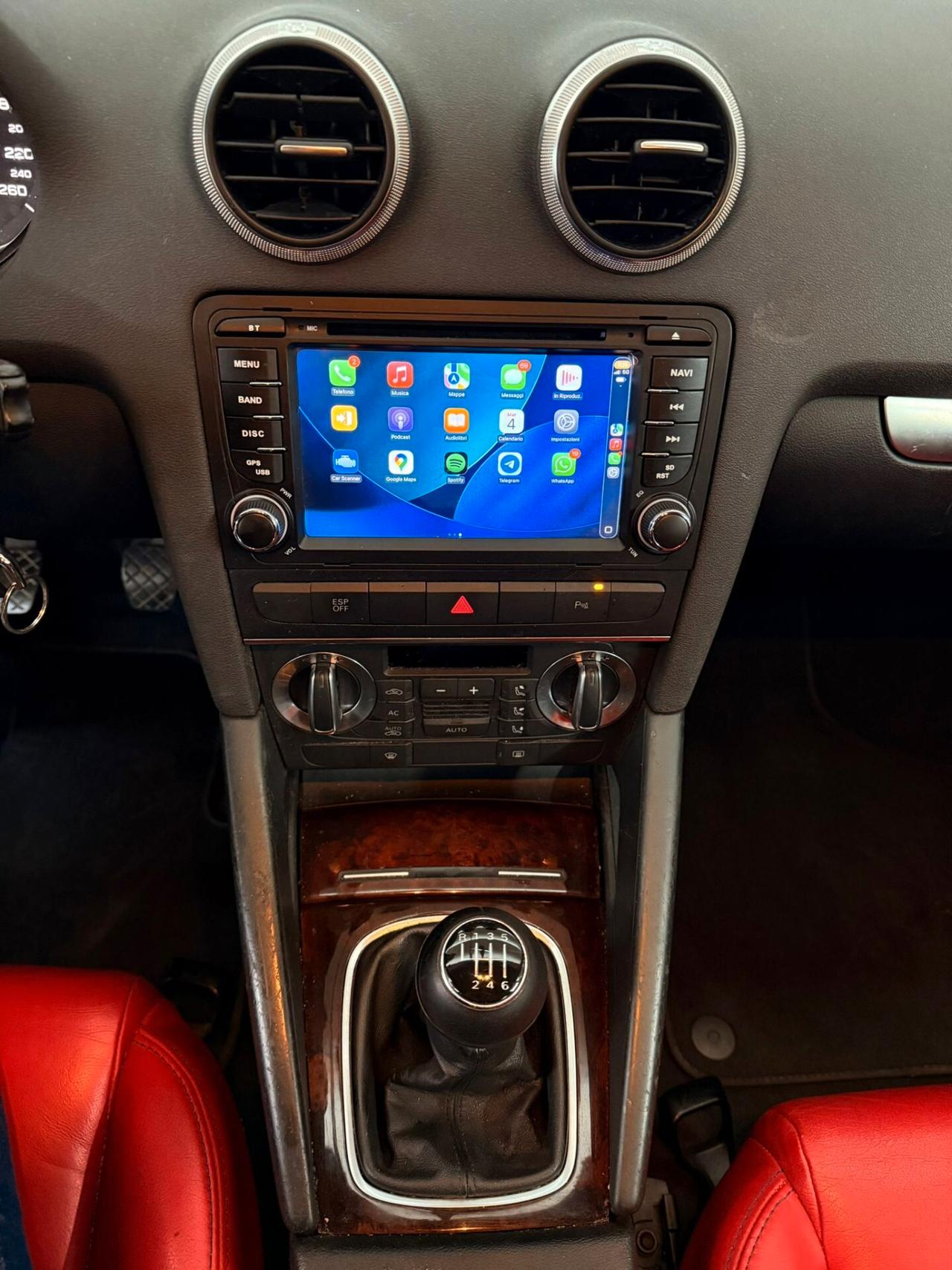 Audi A3 2.0 TDI 140cv 6 Marce Quattro ok Neopatentati