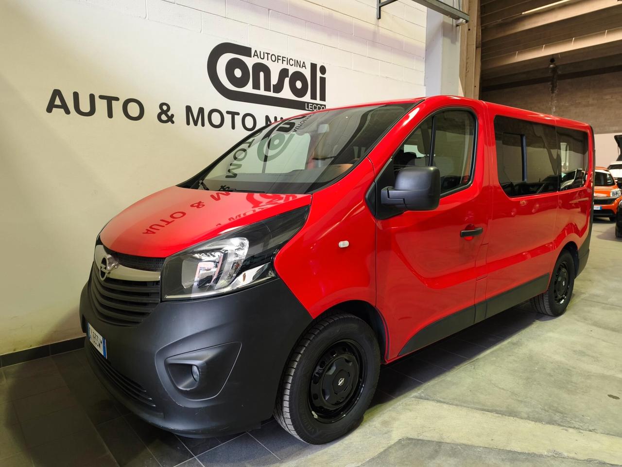 OPEL VIVARO 1.6CDTI 95CV L1H1 GANCIO TRAINO 9POSTI