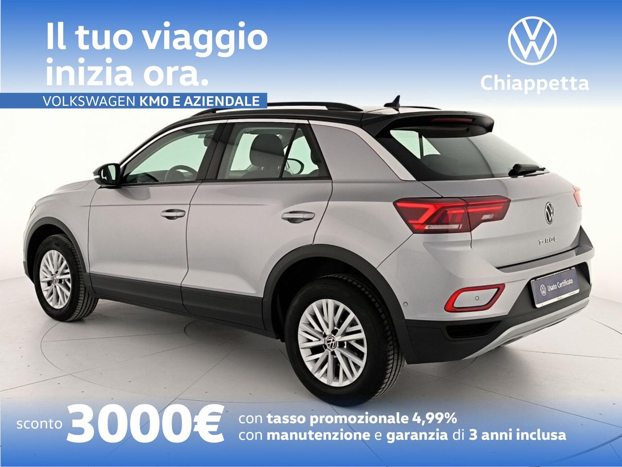 Volkswagen T-Roc 2.0 tdi life 150cv dsg