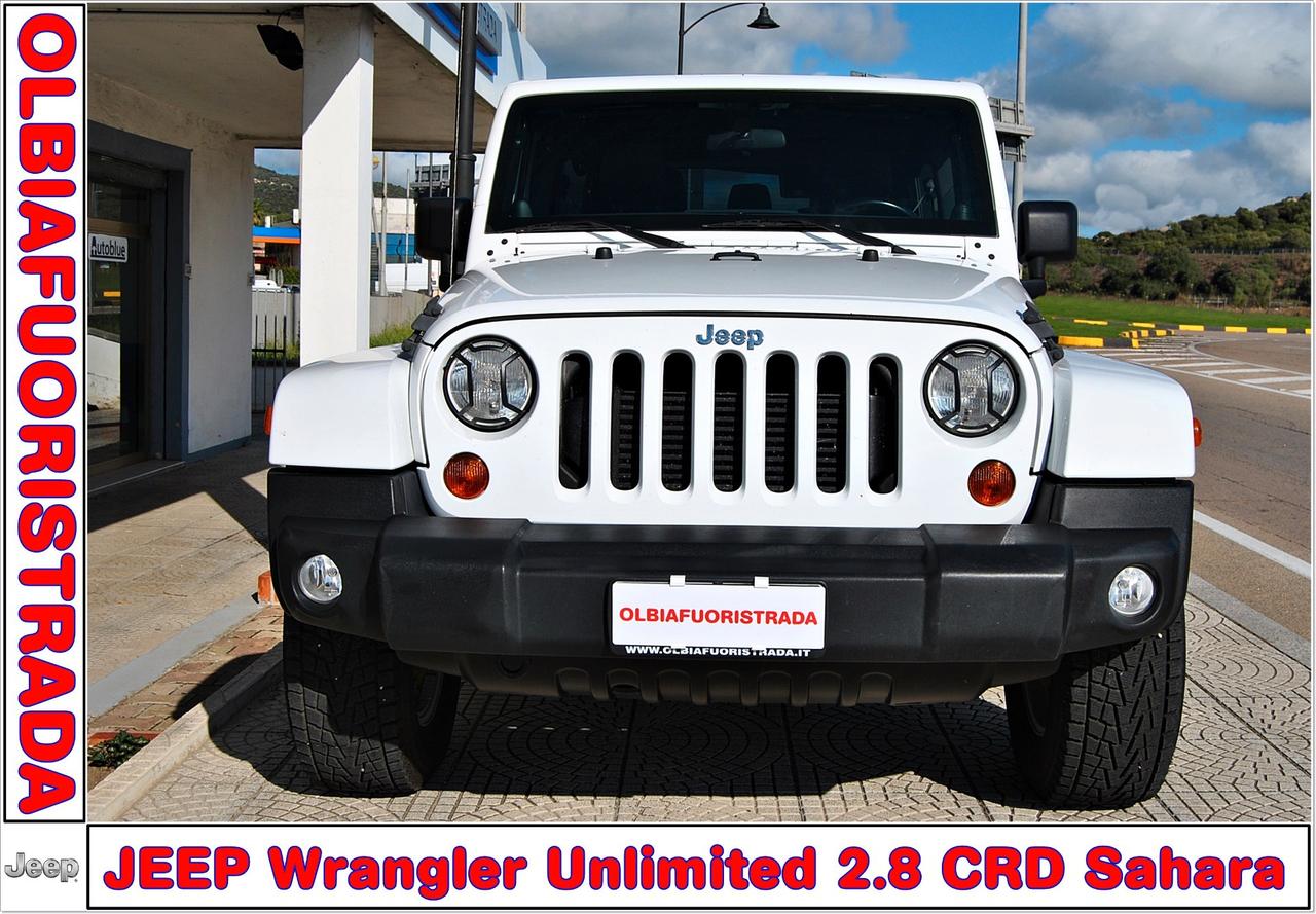Jeep Wrangler Unlimited 2.8 Crd Dpf Sahara Auto