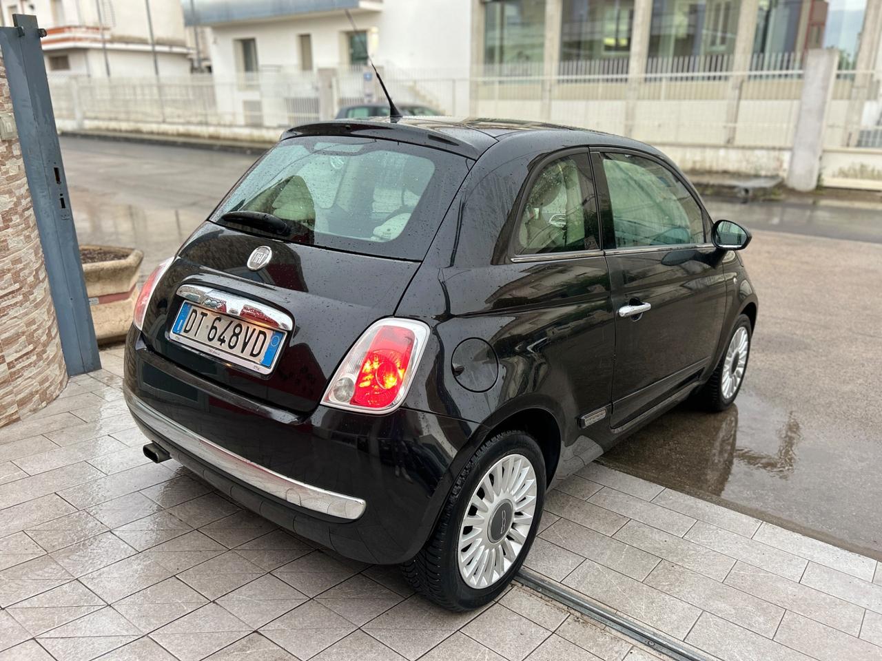 Fiat 500 1.2 69 cv-2009-CLIMA-PANO