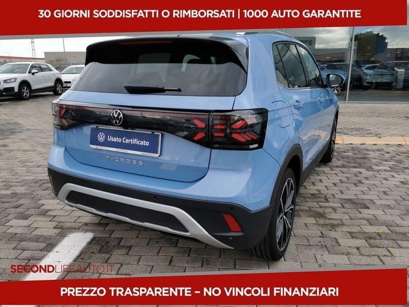 Volkswagen T-Cross Nuova Style 1.0 TSI 115cv