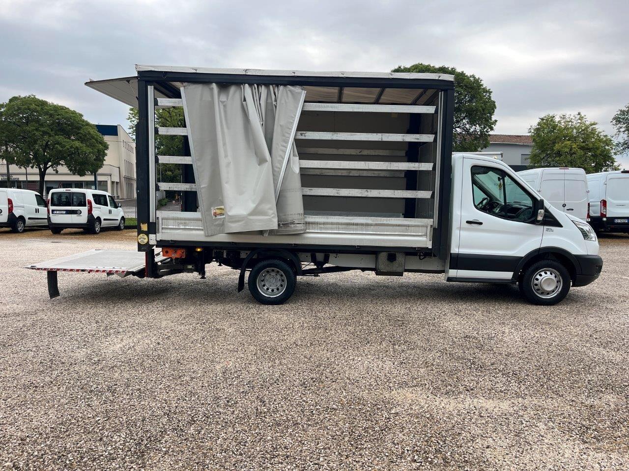FORD TRANSIT 2.0 TDCI CASSONE CENTINE E SPONDA CARICATRICE