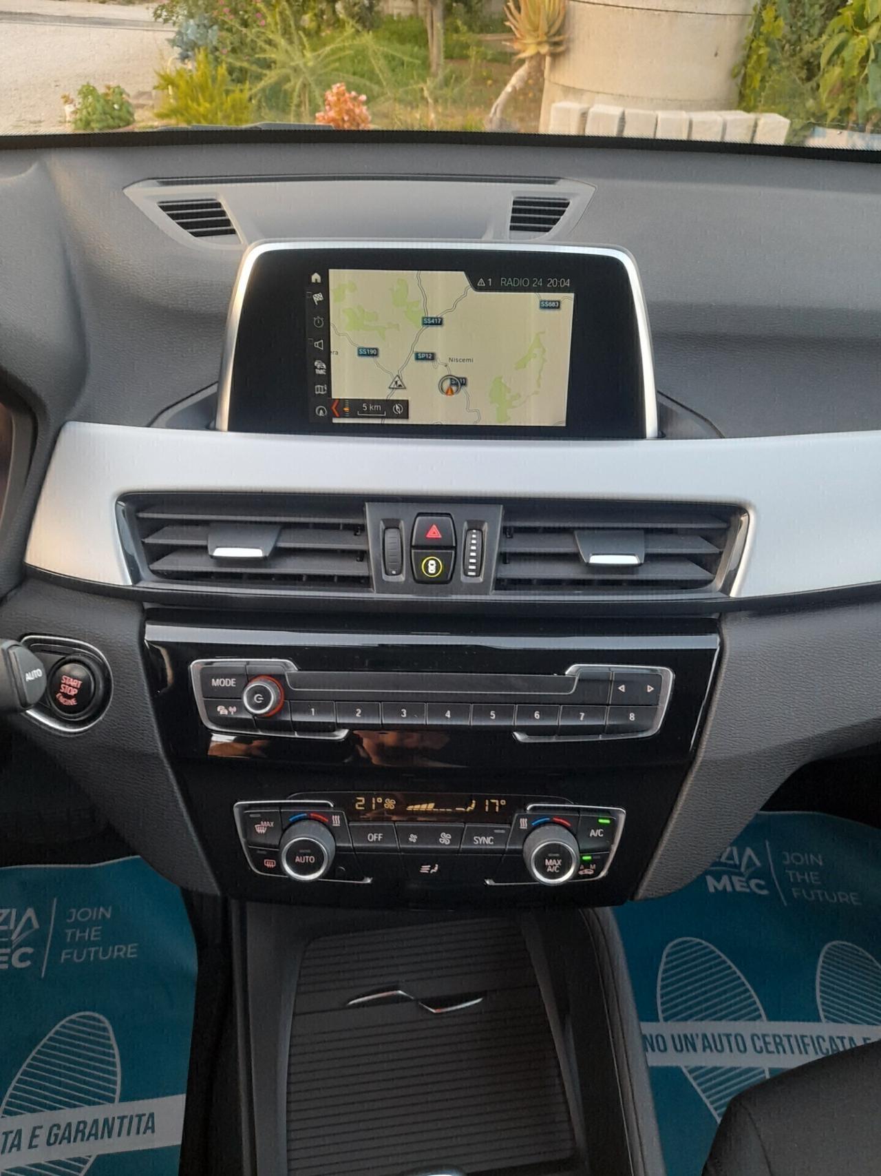 Bmw X1 sDrive18d Advantage 150cv anno 2018