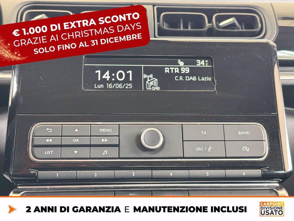 CITROEN C3 1.2 puretech feel s&s 83cv neopatentati my18 del 2019