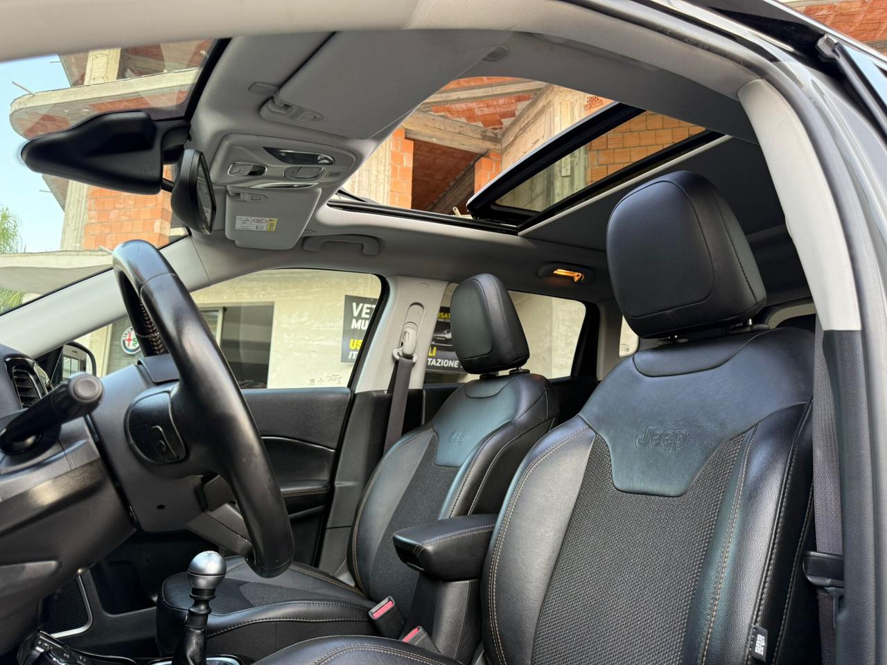 Jeep Compass 2.0MJT 4WD MANUALE-TETTO-CAMERA-PELLE-NAVI