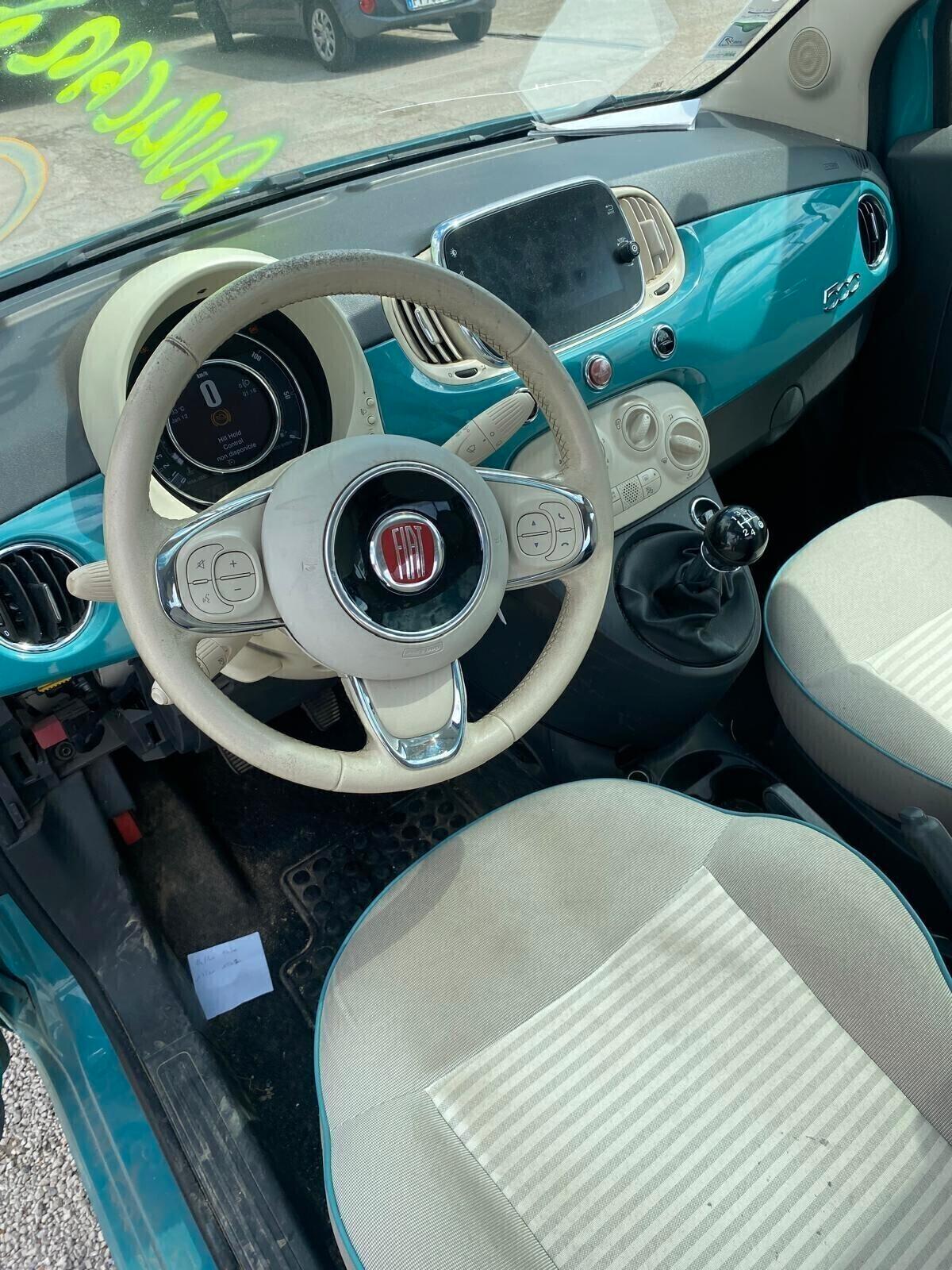 Fiat 500 ANNIVERSARIO SINISTRATA