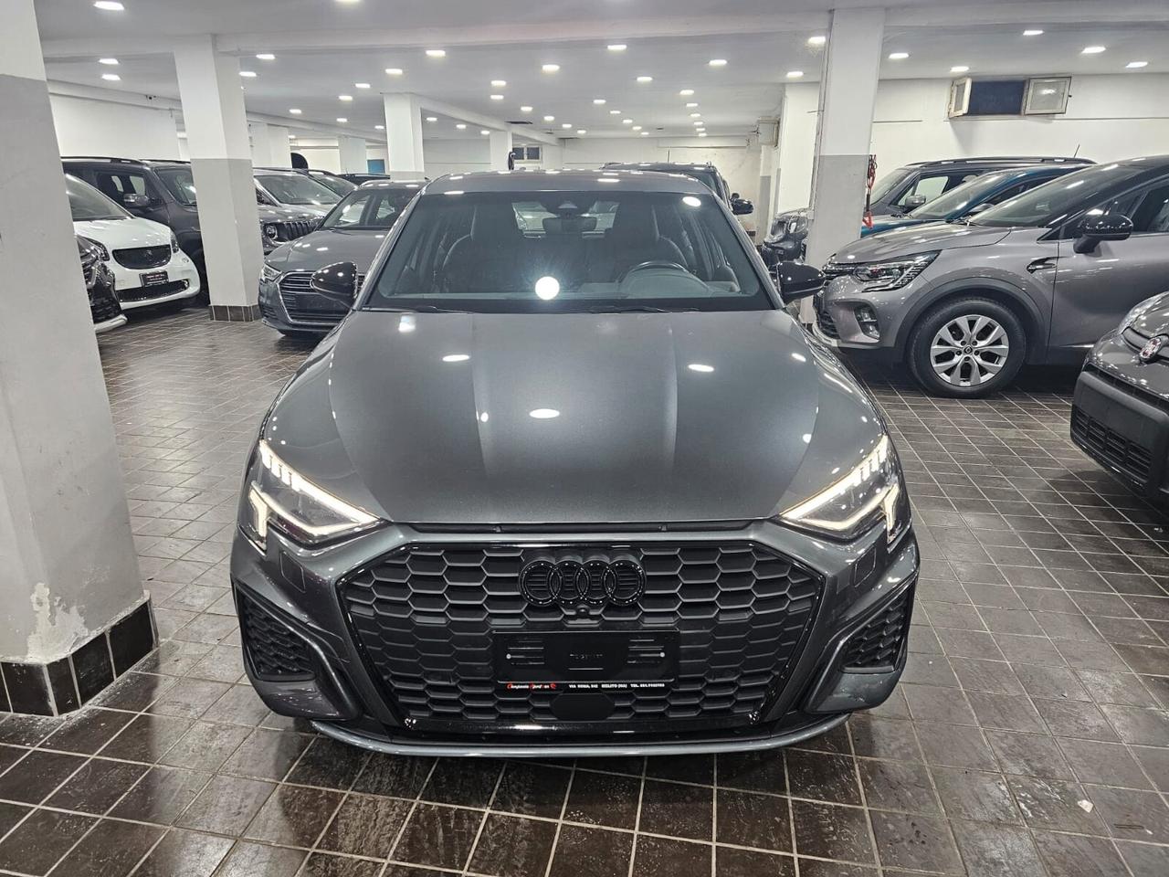 NUOVA AUDI A3 SPORTBACK S-LINE 35 TDI 150CV S-TRONIC IDENTITY BLACK