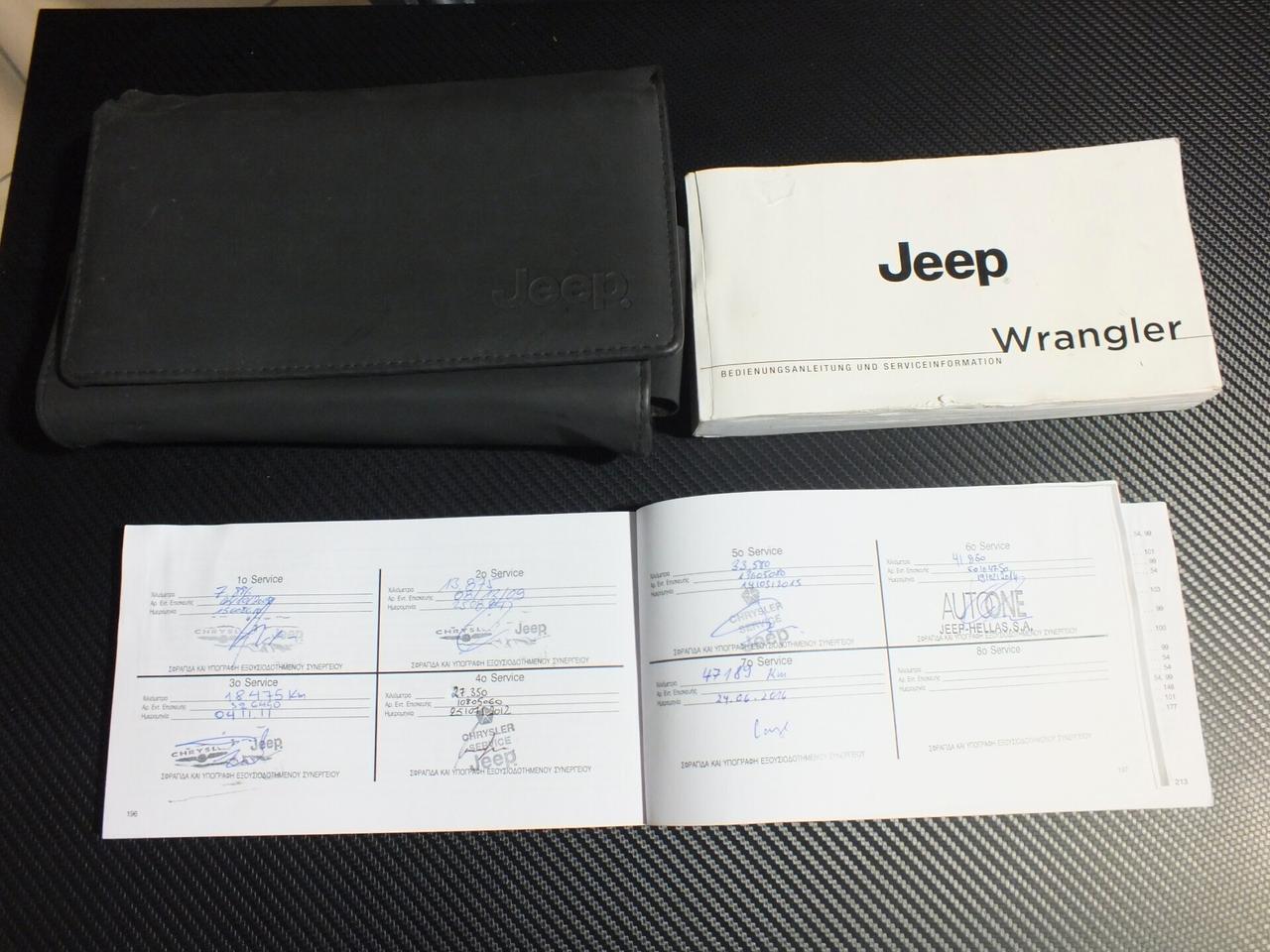 JEEP WRANGLER 3.8 MANUALE 6/M 77.138 KM EDIZIONE SPECIALE