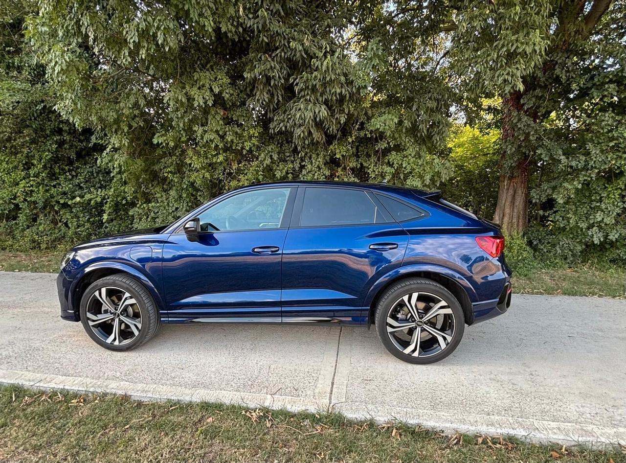 Audi Q3 SPB Sportback 45 TFSI e S tronic Identity Black LINE Plug-in ***IN CONTO VENDITA***