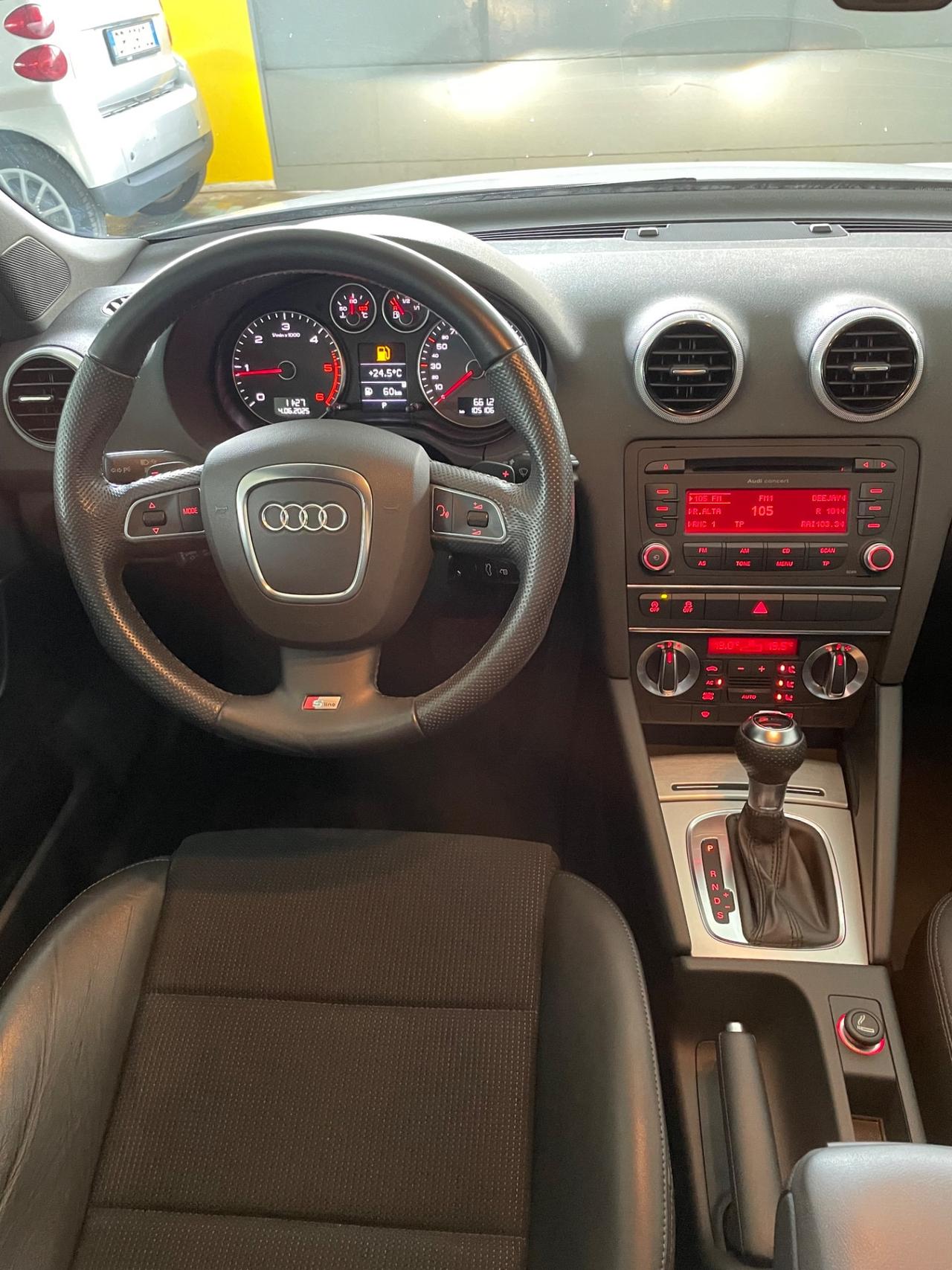 Audi A3 2.0 Tdi 140cv S-Tronic S LINE 100 Mila Km