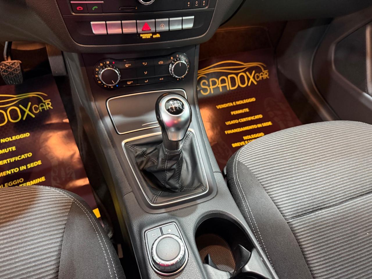 MERCEDES CLASSE B 2015 DIESEL *MANUALE *88 MILAKM CERTIFICATI