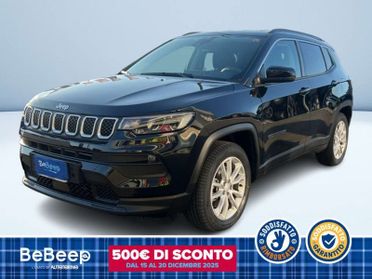 Jeep Compass 1.3 TURBO T4 PHEV LONGITUDE 4XE AUTO