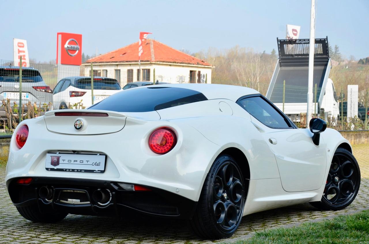 ALFA ROMEO 4C COUPE 1750 TBI 240cv TCT, UFF ITALIANA, BIANCO PERLA, SCARICO CAPRISTO, PERMUTE