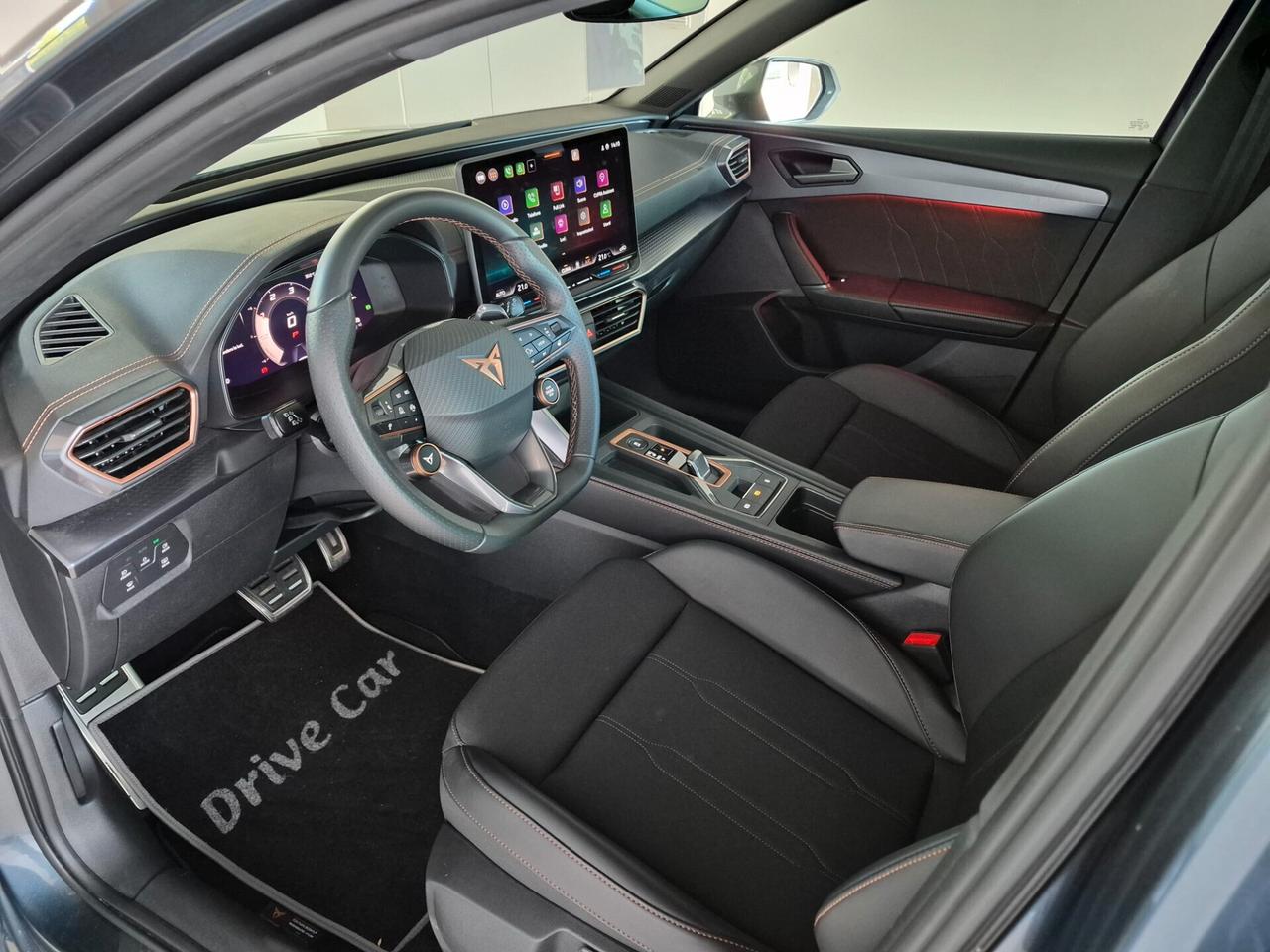 CUPRA Leon 2.0 TDI 150CV DSG LED C.18 APPLE CAR PLAY/ANDROID AUTO CLIMA 3 ZONE VOLANTE RISCALDABILE ACC VETRI PRIVACY