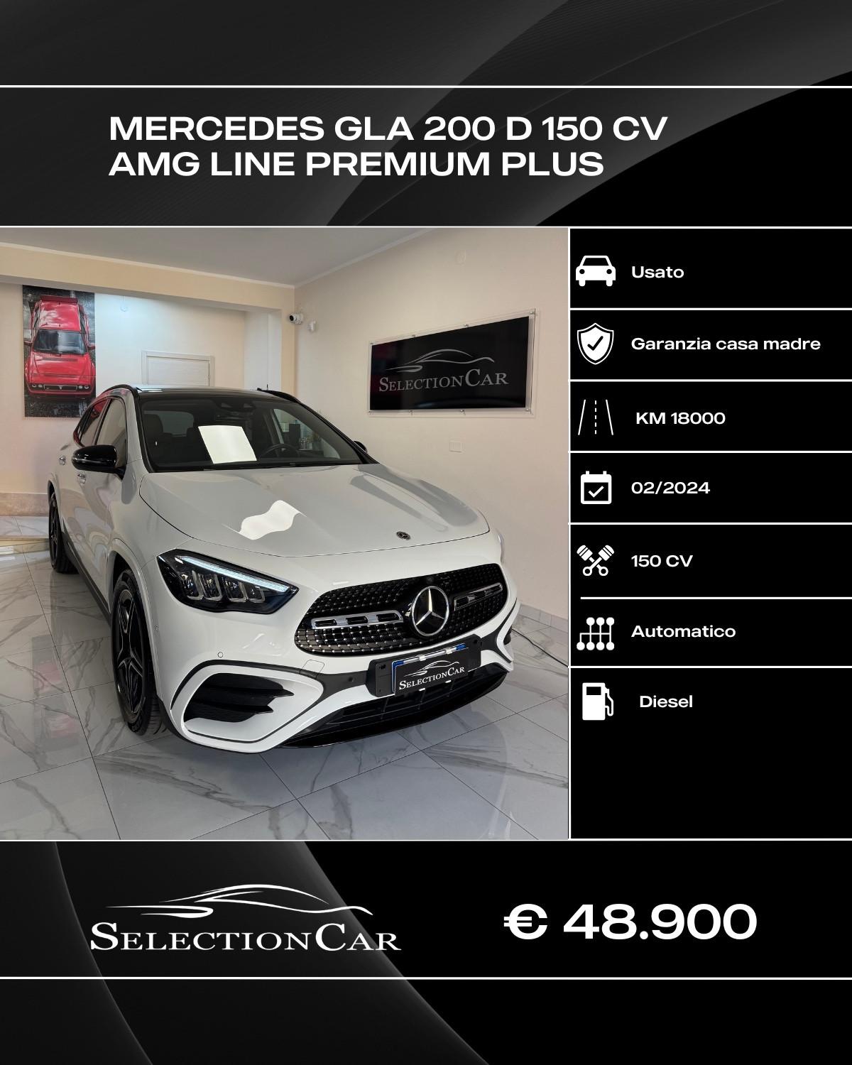 Mercedes-benz GLA 200 d Automatic AMG Line Premium Plus