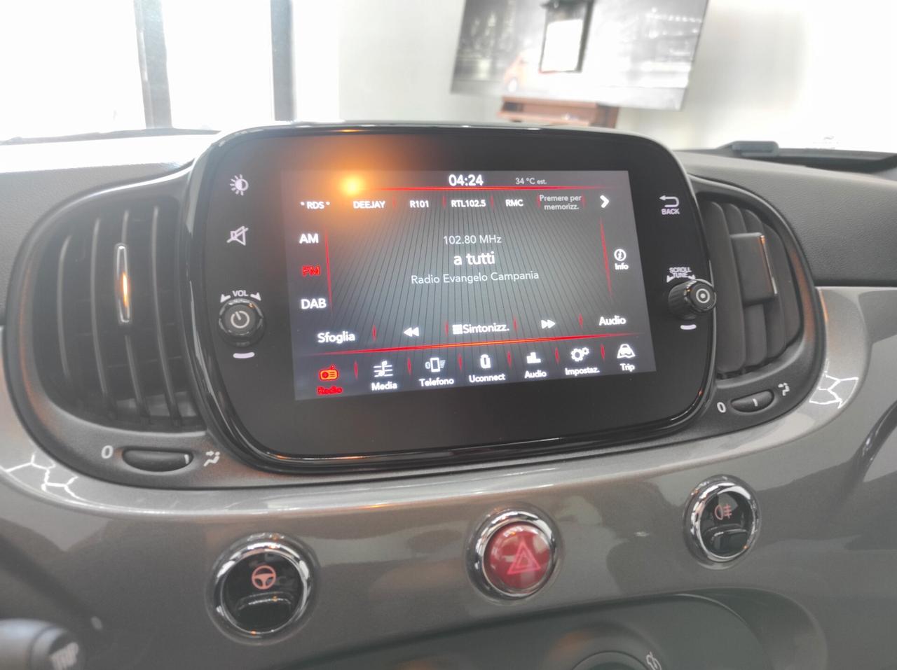 Fiat 500 2021 1.0 Hybrid Pelle TettoP Senso Uconnect