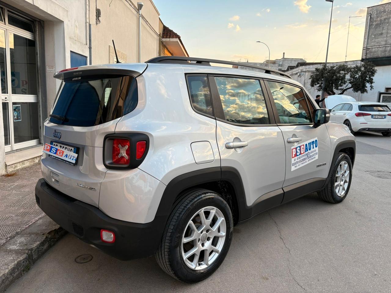 JEEP RENEGADE 1.6 MJT 130CV 2021 TUTTA TAGLIANDATA JEEP COMPRESA DISTRIBUZIONE