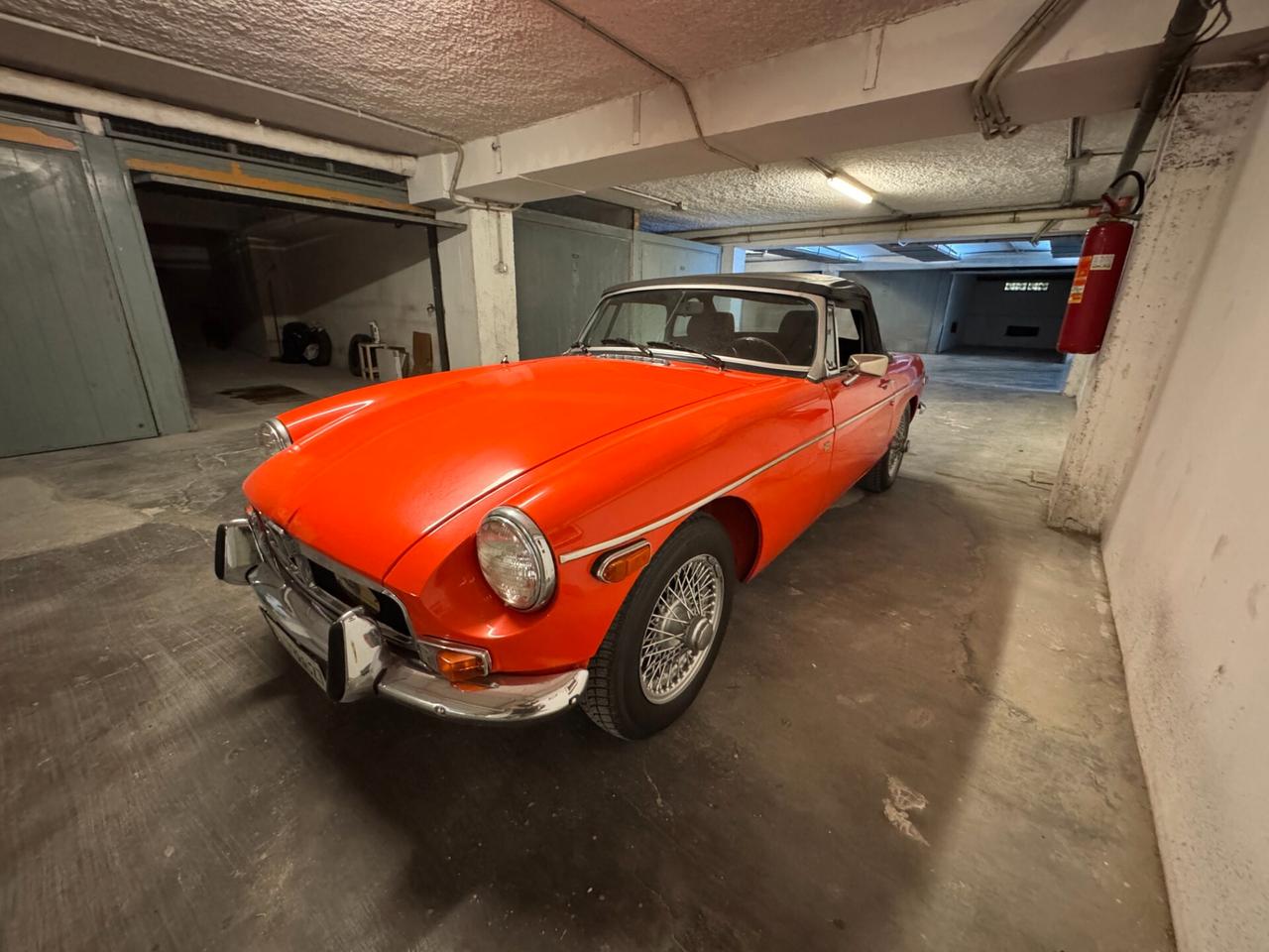 Mg MGB - 1973 versione Americana Targa Italiana . Iscritta ASI Oro