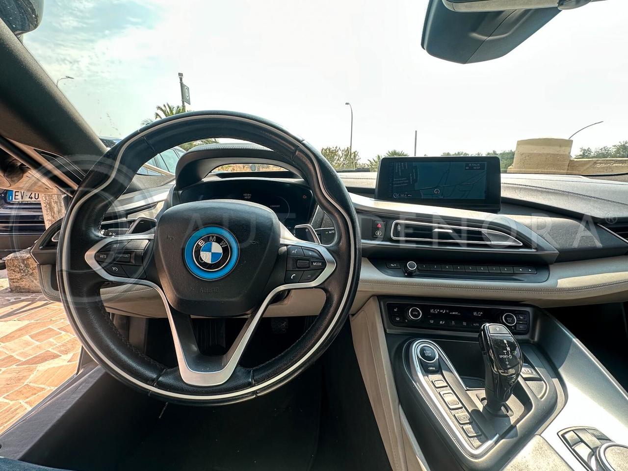 Bmw i8#HYBRID#AUTO#CARBONIO#LED#PELLE#NAVI#CAM