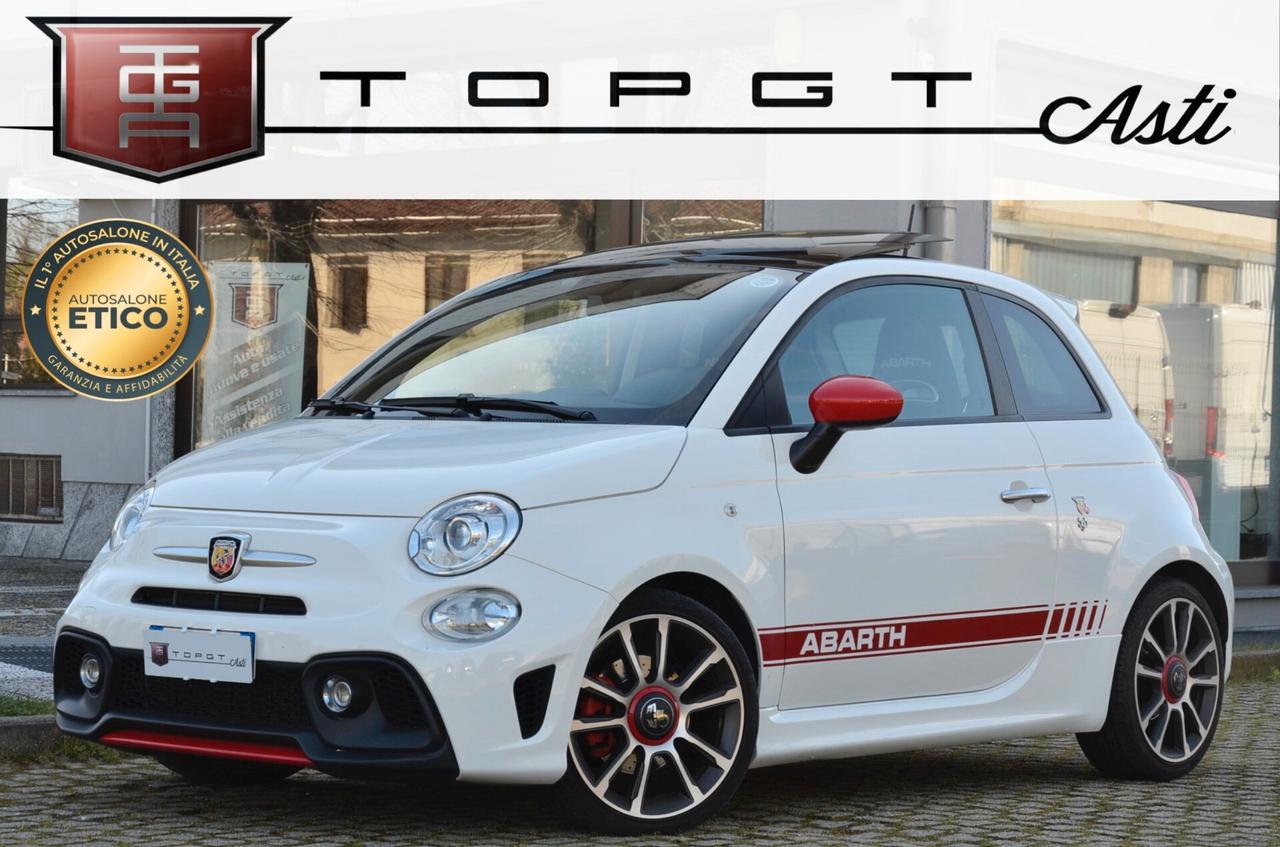 ABARTH 595 TURISMO 1.4 t 165cv, SERVICE CON FATTURE, TETTO, SCARICO RECORD MONZA, XENO, PELLE, PERMUTE