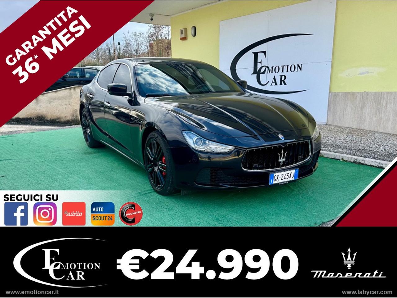 MASERATI Ghibli V6 Diesel 275 CV - 2014