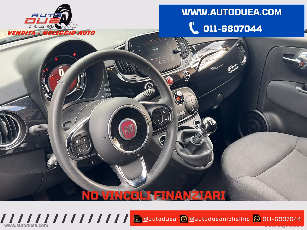 FIAT 500 C 1.0 Hybrid Cult NO VINCOLI FINAZIARI