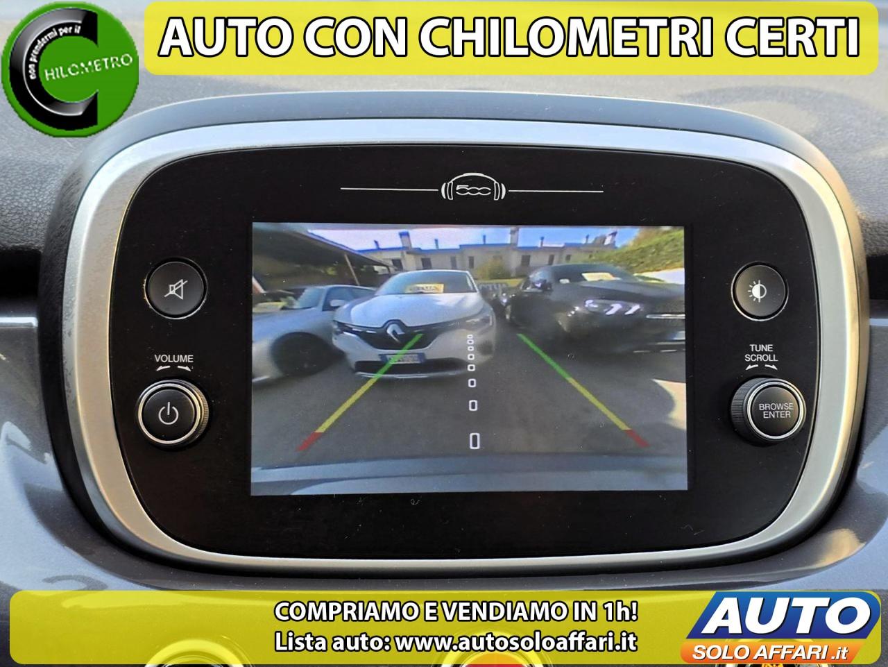 FIAT 500X 1.3 MJT 95CV EU6B NEOPATENTATI/CAMERA/TOUCH