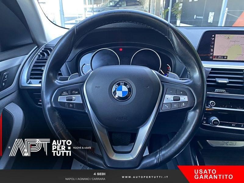 BMW X3 X3 xdrive20d Business Advantage 190cv auto my19