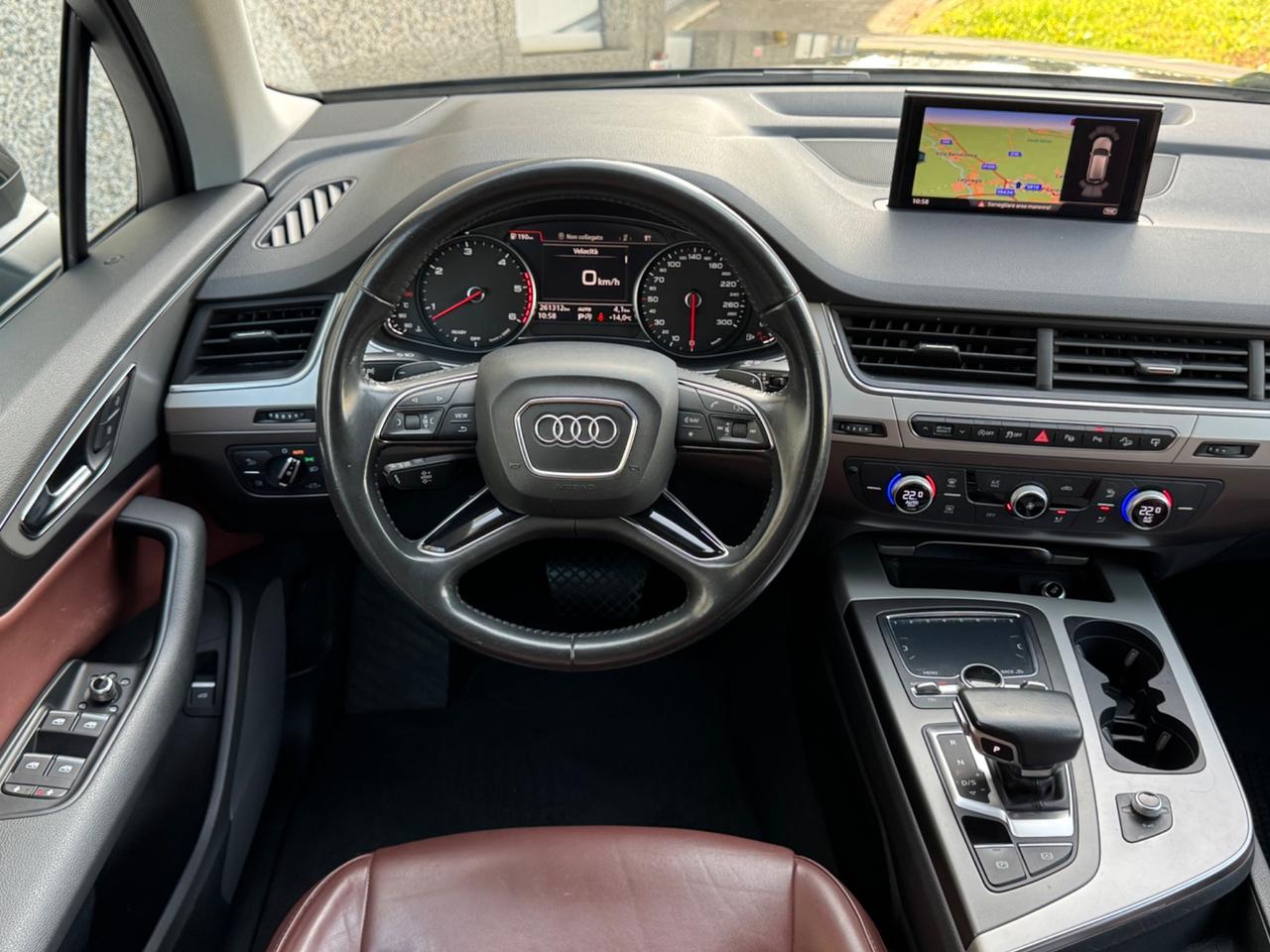 Audi Q7 3.0 TDI 218 CV Gancio Traino