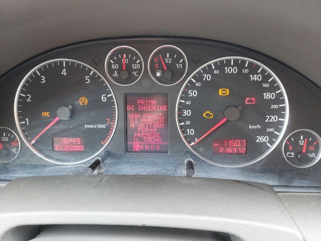 Audi A6 3.0 V6 cat Avant quattro full opt.euro4 ok areaB