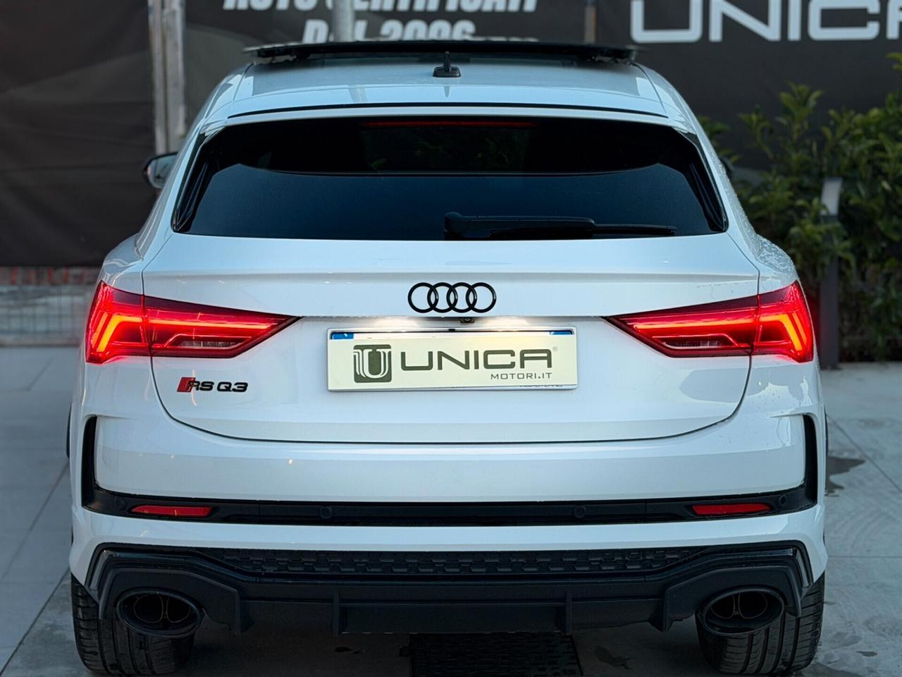 Audi Q3 RS 2.5 400 CV SPB QUATTRO S-TRONIC AUTOCARRO N1 ESENTE BOLLO IVA ESPOSTA