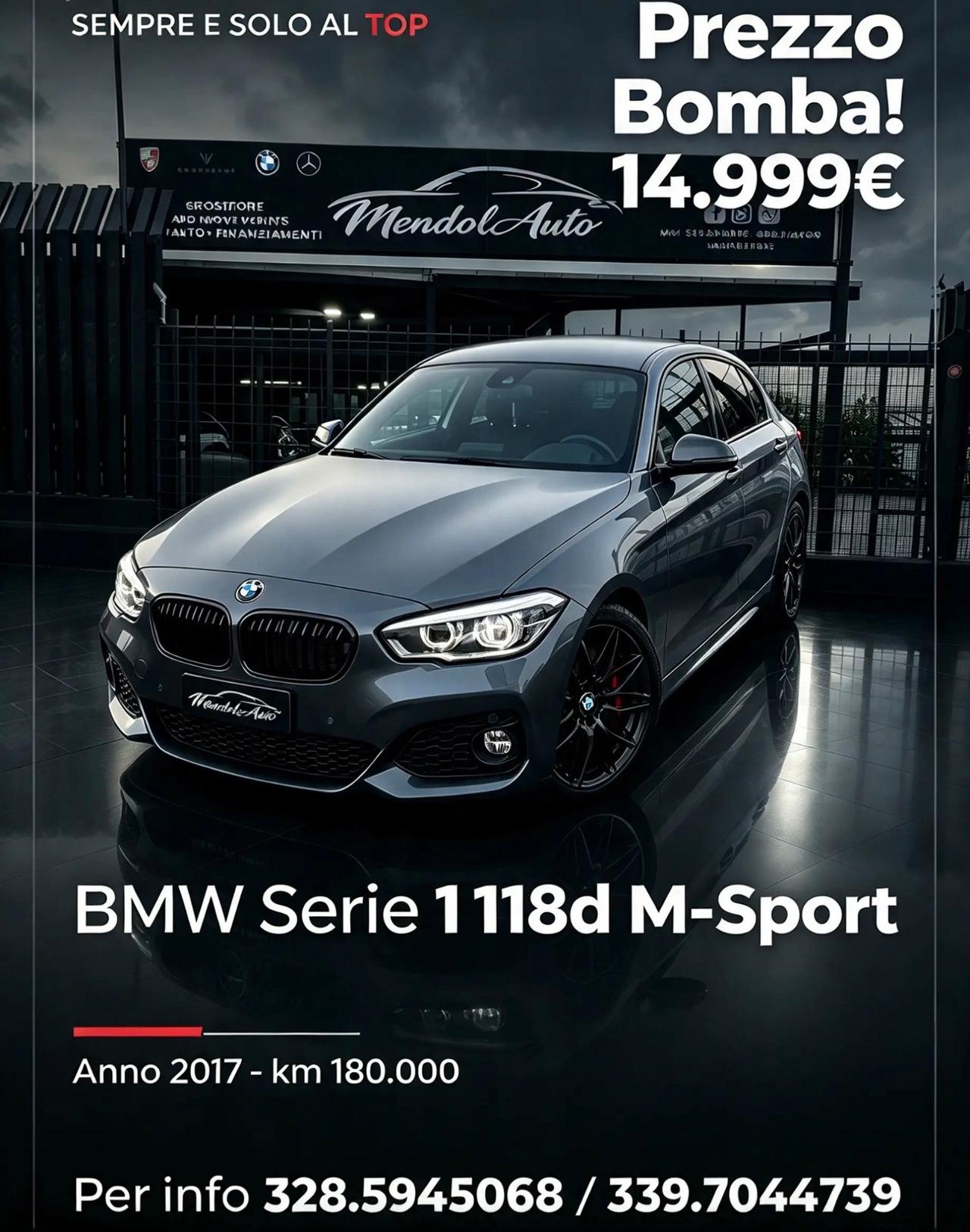 Bmw 118 118d 5p. Msport
