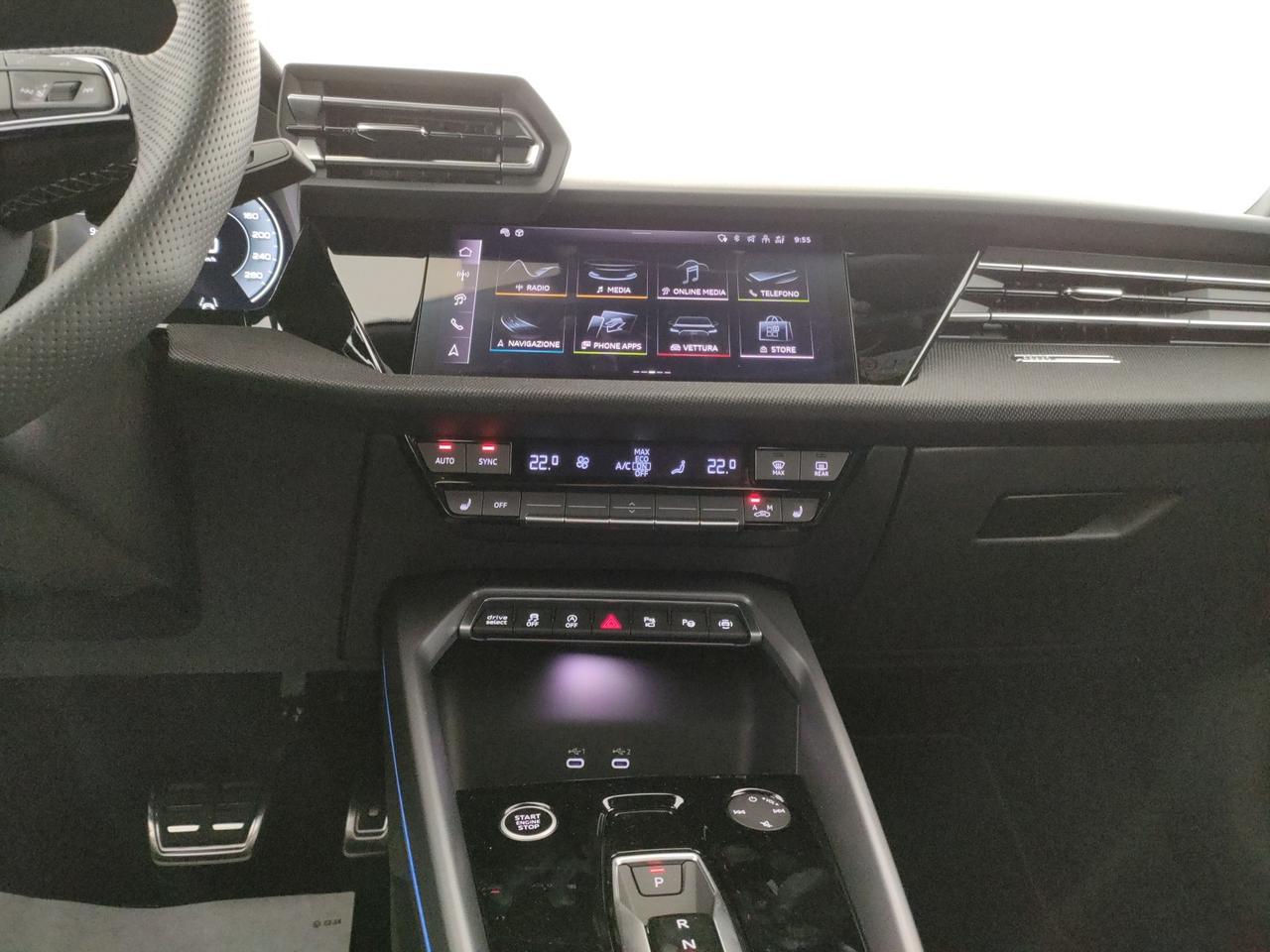 Audi A3 sedan 2.0 tdi s line edition 150cv s-tronic