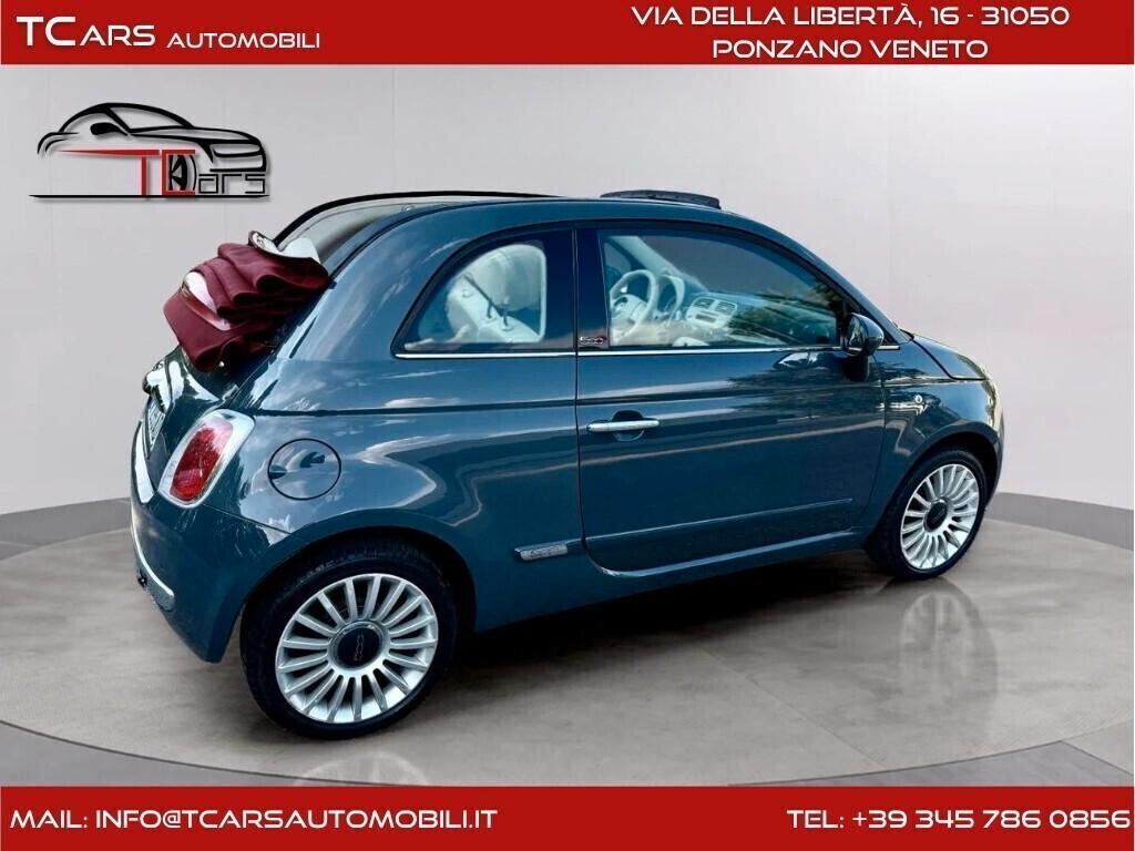 FIAT 500C CABRIO 1.2 BENZINA 3 ANNI GARANZIA TOP
