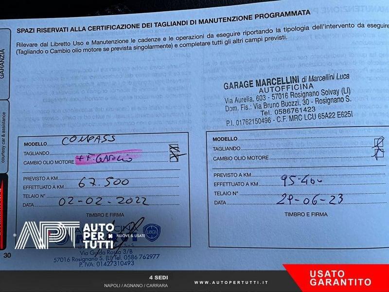 Jeep Compass Compass 2.0 mjt Limited 4wd 140cv auto