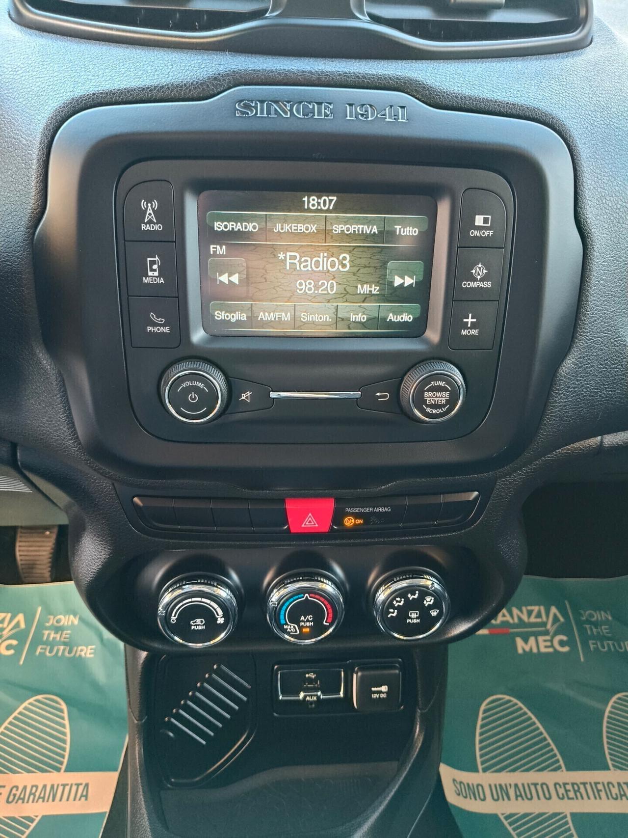 Jeep Renegade 1.6 Mjt 120 CV Longitude